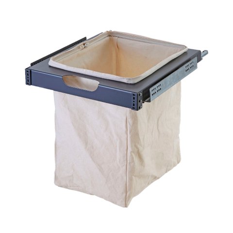 Tulha Organize Cinza com Corrediça Oculta Masutti Copat 6525 - 414 X 450 X 430mm