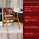 Ver imagem 7 de Cadeira para Sala de Jantar Mesa Cozinha Antonela Corino Modena - Estopar Cadeira Antonela Modena Ma