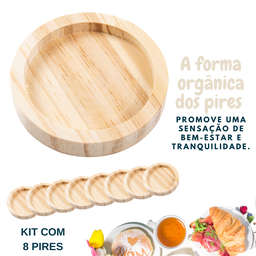 Pires para Xícara de Café Transparente - 2