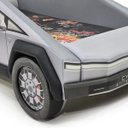 Ver imagem 7 de Cama Carro Cyber Bed Solteiro Futurista Rodas Embutidas:cinza
