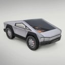 Ver imagem 1 de Cama Carro Cyber Bed Solteiro Futurista Rodas Embutidas:cinza