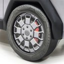 Ver imagem 6 de Cama Carro Cyber Bed Solteiro Futurista Rodas Embutidas:cinza