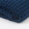 Manta de Tricot Neville Azul Marinho Blue Gardenia - 2