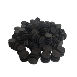 500 Ponteira Plástica Redonda 3/4 Interna P/ Pés de Mesas Cadeira