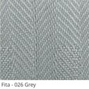 Ver imagem 3 de Persiana Horizontal - 0,60m Larg X 0,60m Alt - Alumínio 50mm com Fita Decorativa - Cor: Bege Claro -