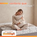 Ver imagem 7 de Cama Box Casal Double Face 100% D33 Edén 138x188x55cm Herval até - Suporta até 100kg por Pessoa