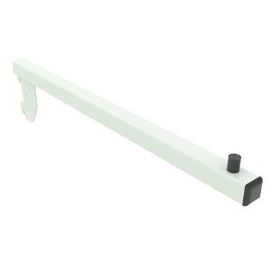 Pendurador para Cremalheira modelo reto 39 cm Comac Branco
