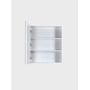 Ver imagem 4 de Armário para Banheiro com Espelho 60cm Mdf Branco - On Móveis