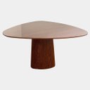 Ver imagem 1 de Mesa Organica 1,20 Tampo Amadeirado Frejo Base Frejó
