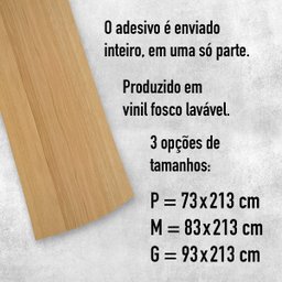 Adesivo de Porta - Revestimento Freijó - 3