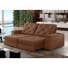 Sofa Retrátil Cuiabá 2,30m Mola Ensacada 04 Lugares Txr Cobre - 1