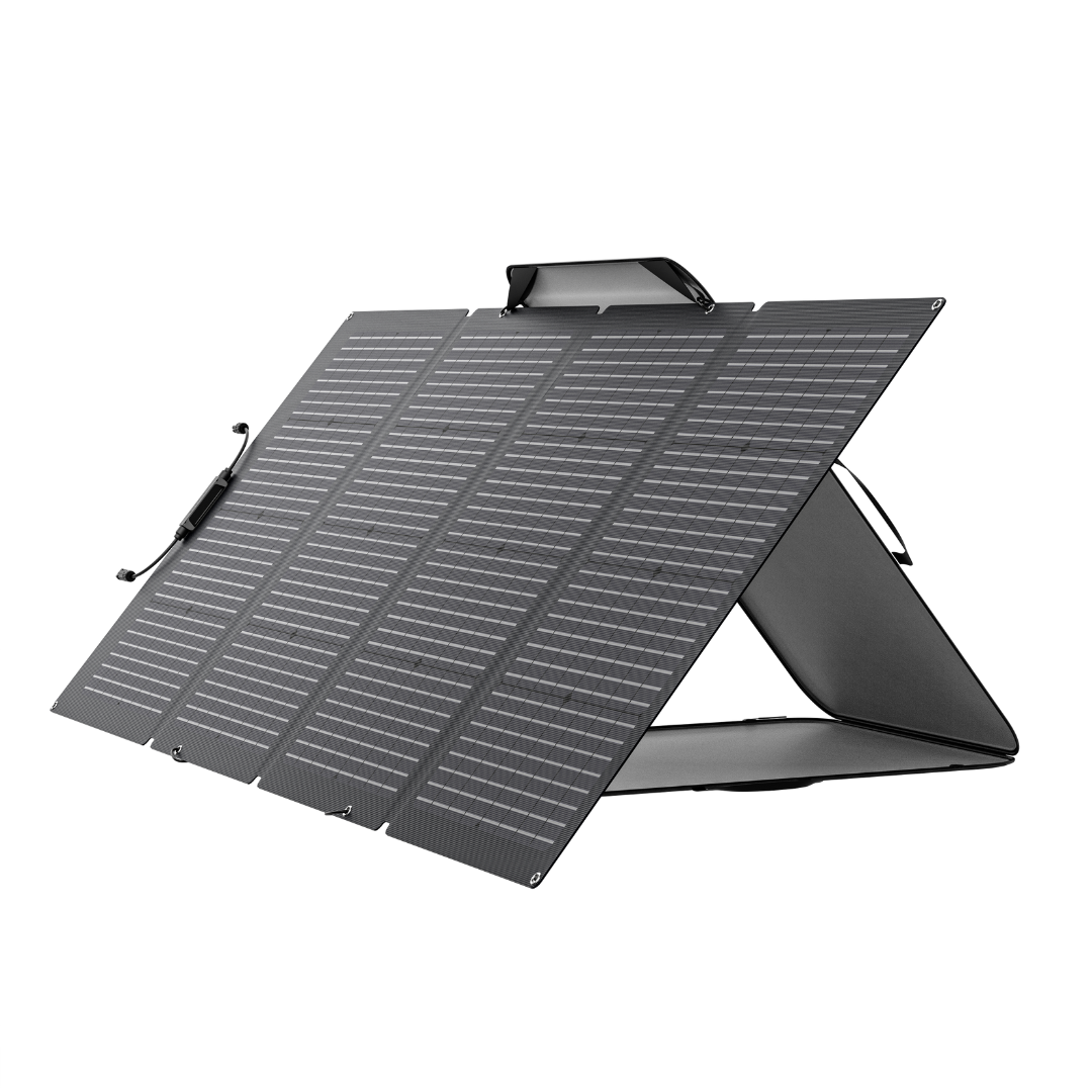 Painel Solar Portátil Bifacial Ecoflow 220w - 2