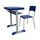 Ver imagem 1 de Kit Escolar Individual (Mesa e Cadeira) INFANTIL 6 a 9 Anos – 4105