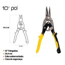 Ver imagem 2 de Tesoura Aviação Corte Reto para Chapa Funileiro Calheiro