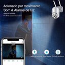 Ver mais imagens de Câmera Segurança Wi-fi Externa Noturna Branca Sensor