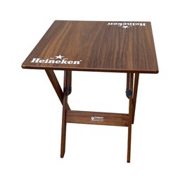 Mesa Dobrável 70x70 Madeira Personalizada Hei Imbuia - Tarimatã - 2