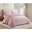 Ver imagem 1 de Kit Cobre Leito Colcha Anarruga Estampada 3 Peças Casal Aurora 220x240cm Sonhare
