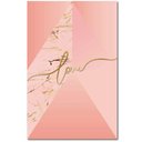 Ver imagem 5 de Kit Placas Quadros 3 Peças Mdf 30x45 Formas Rosa