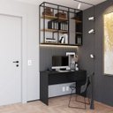 Ver imagem 3 de Mesa De Computador Turim Móveis Sul Preto