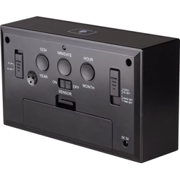 Despertador Digital Preto Herweg 2972 - 2