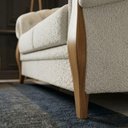 Ver mais imagens de Sofá Living Capitone 2 Lugares Milano 188 cm Pes Madeira Boucle Tce 1010 Moll
