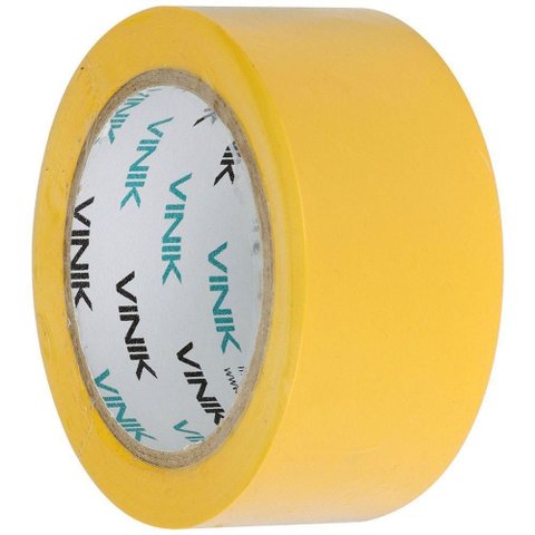 Fita para Demarcacao de Solo Amarela 48mm X 30m