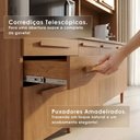 Ver imagem 7 de Cozinha Compacta 6 Portas 2 Gavetas Luna Plus Cinamomo Yescasa
