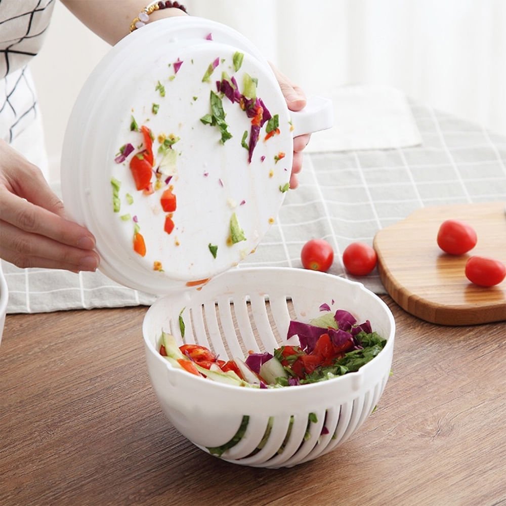 Cortador de Salada Salad Cutter Bowl MadeiraMadeira
