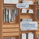 Ver mais imagens de Guarda-roupa 6 Portas 6 Gavetas Brescia
