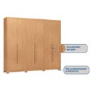 Ver imagem 7 de Guarda-roupa 6 Portas 6 Gavetas Brescia