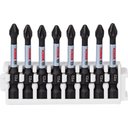 Ver imagem 1 de KIT DE BITS 08 PCS PHILIPS 050MM PZ2 IMPACT CONTROL BOSCH 2608522331