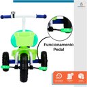 Ver imagem 2 de Triciclo Infantil Pedal 3 Rodas Passeio Bicicleta Segurança Jony - Baby Style