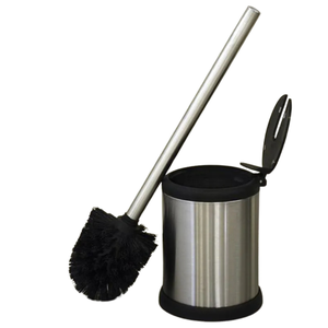 Suporte Aço Inox com Escova Sanitária Easy Decorline Brinox