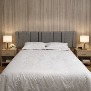 Cabeceira Estofada Adesiva 2,32 X 0,60 - Prata