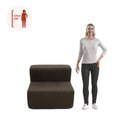 Ver imagem 4 de Sofá Modular Central 1 Lugar 84cm Kappesberg Boucle Marrom