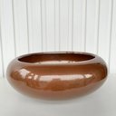 Ver imagem 2 de Vaso Cachepot Cobre Ikebana Bacia Enfeite de Mesa Orquídea