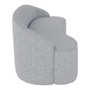 Ver imagem 5 de Sofá 4 Lugares para Sala de Estar Living 230cm Theo D06 Linho Cinza Claro - Mpozenato