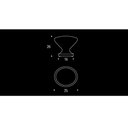 Ver imagem 4 de Puxador Cup Gold Escovado Ponto Zen