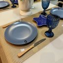 Ver imagem 4 de Passadeira para Mesa Posta 2 Unidades 1,00mt x 40cm Caminho Mesa Decore Fácil Shop