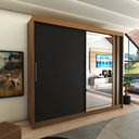 Ver imagem 1 de Guarda-roupa Casal Castle Rock 100% Mdf 2 Portas 4 Gavetas com Espelho - Panorama M