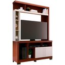 Ver imagem 2 de Estante Painel Tv 50 Polegadas 136cm Zani Nogueira Real Off White C05 - Mpozenato