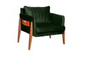 Ver imagem 1 de Poltrona Decorativa Milão Luxo Dora Bela - 0130 Verde Musgo