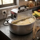 Ver imagem 3 de Panela Mexedora de Doces Elétrico 10 Litros Inox - Saro