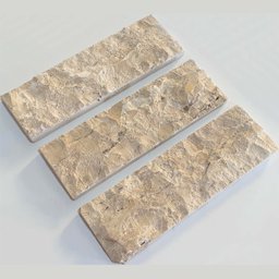 Forma Silicone Gesso Parede 3d - Travertino Rockface - 6