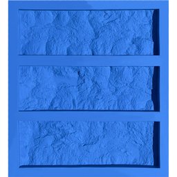 Forma Silicone Gesso Parede 3d - Travertino Rockface - 8