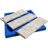 Forma Silicone Gesso Parede 3d - Travertino Rockface - 3