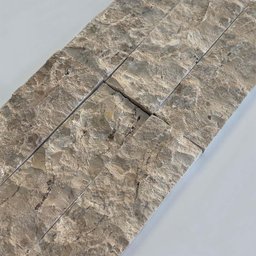 Forma Silicone Gesso Parede 3d - Travertino Rockface - 10