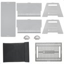 Ver imagem 3 de Mini Churrasqueira Portátil Desmontável Camping P-grill.inox