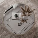 Ver imagem 2 de Mesa de Centro Sala Recepcao Redonda Habone Champanhe com Espelho