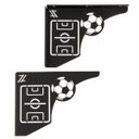 Ver imagem 1 de Mãos Francesas Ornamentada 20cm Campo de Futebol Aço Preto Zarg